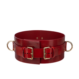 Leather belt MAGNUS