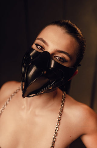 Leather Masks and Headwear: How to Style Sculptural Leather Pieces